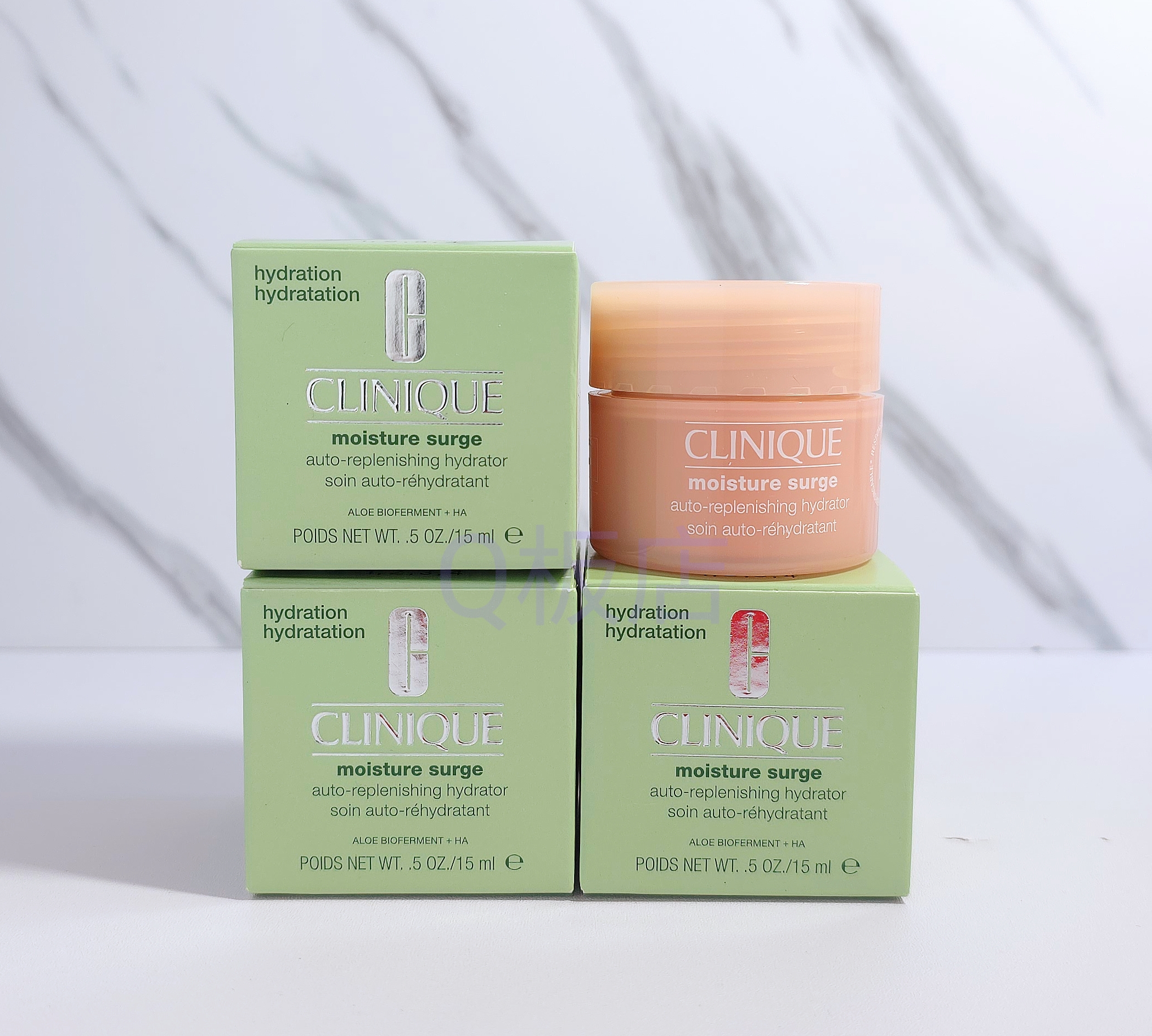 Clinique Moisture Surge™ Auto-Replenishing Hydrator 水嫩保濕舒潤凝霜15ml x 3瓶