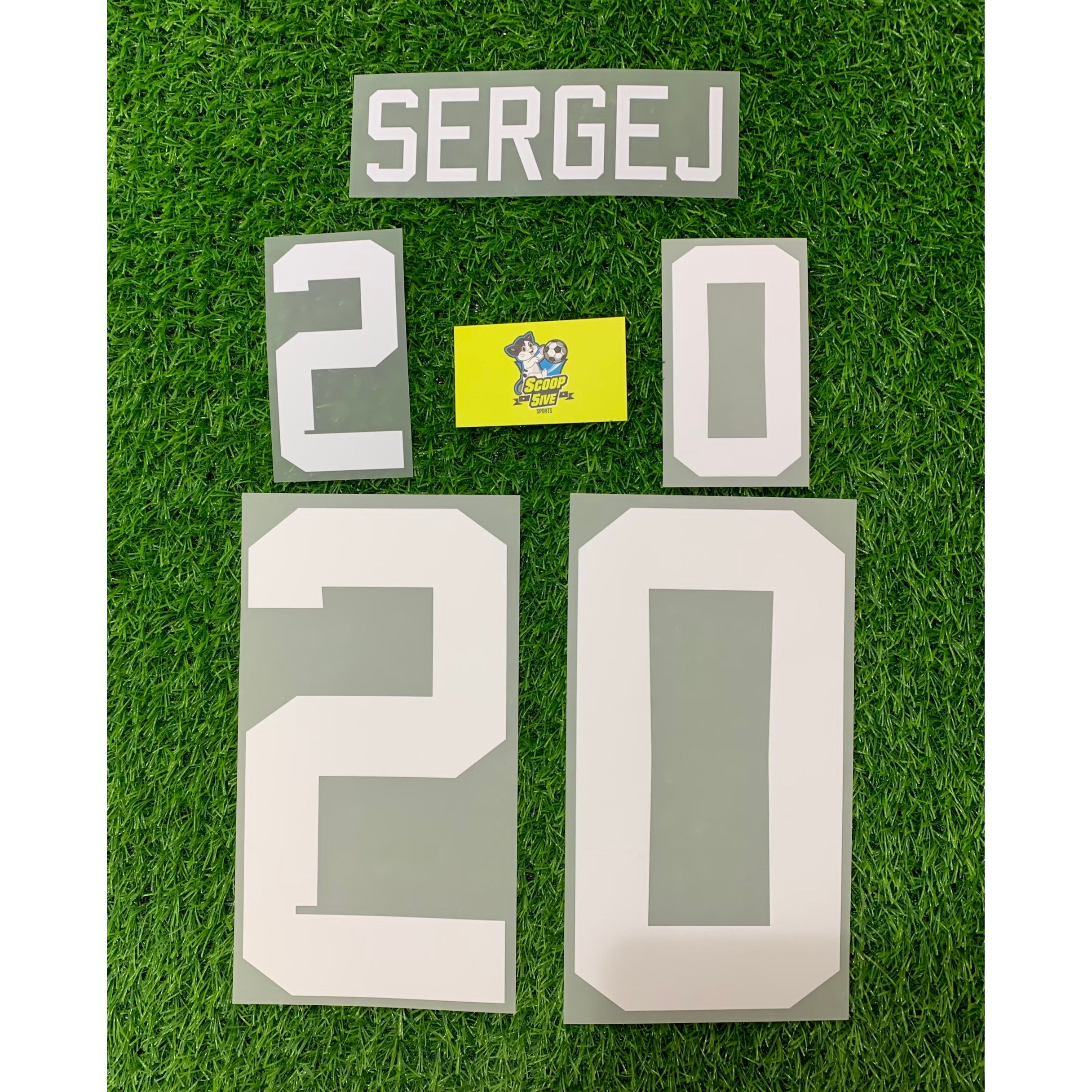 2022世界盃 塞爾維亞 主場 印字 20 Sergej