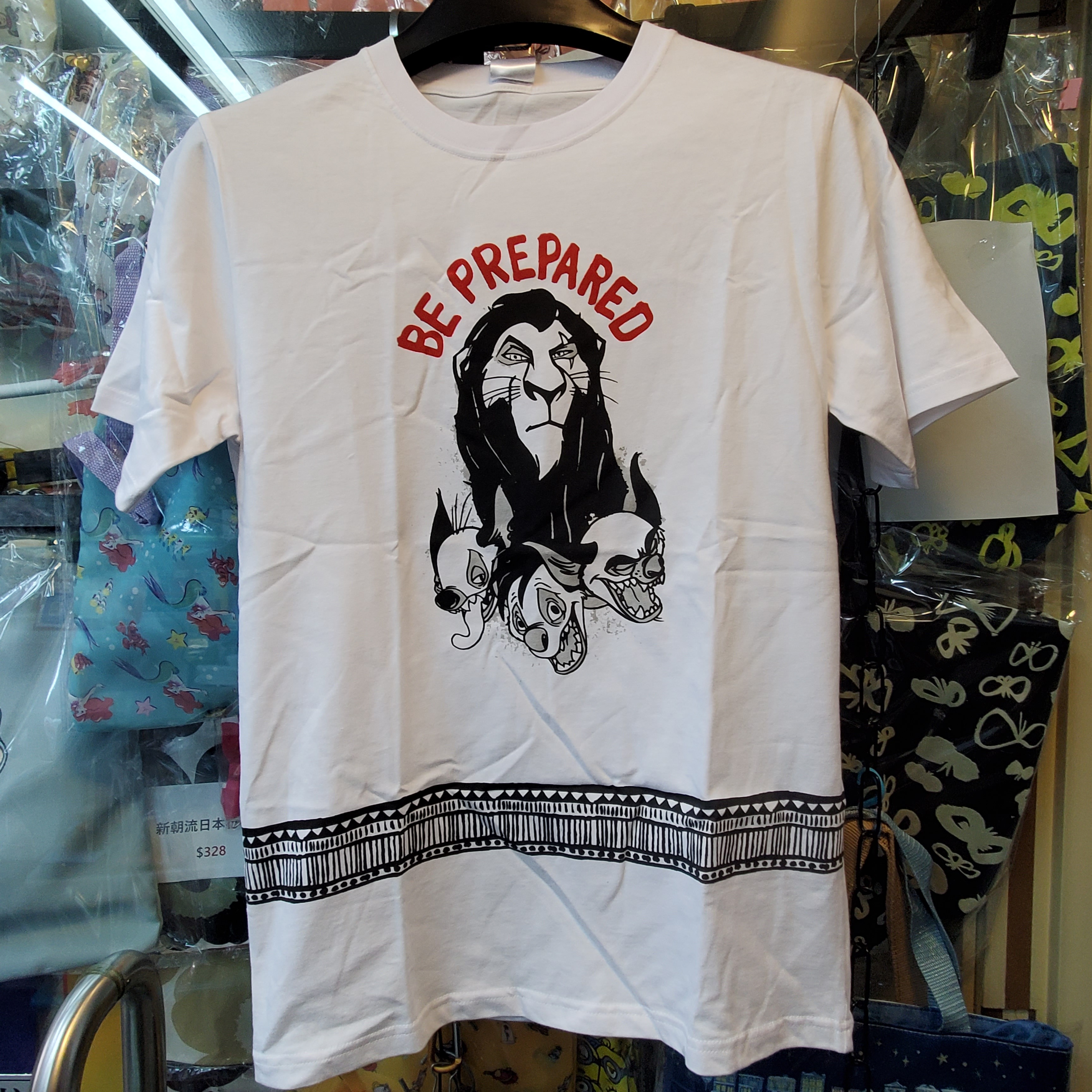 [現貨] DISNEY SHORT SLEEVES T-SHIRT~LION KING (WHITE)