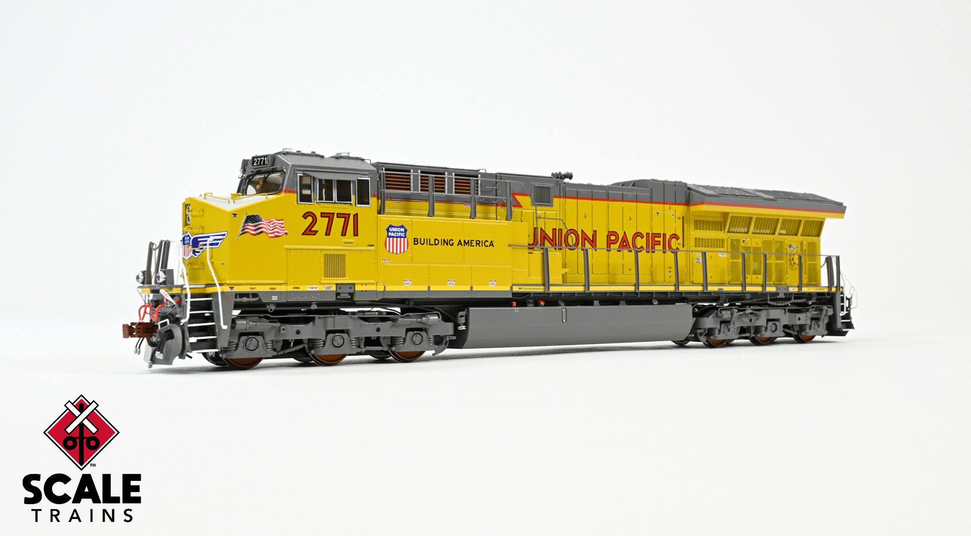 Scaletrains GE Tier 4 GEVO UP ET44AH #2784 Small Flag Scheme 
