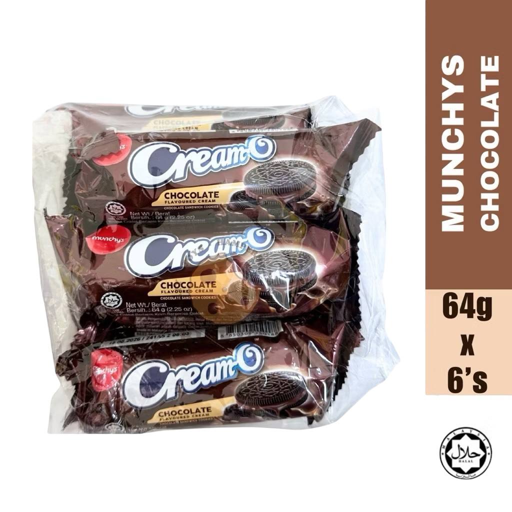 Jack&Jill Cream O Biskut [Chocolate /Vanilla /Blueberry /Strawberry] 6pcs x 65g
