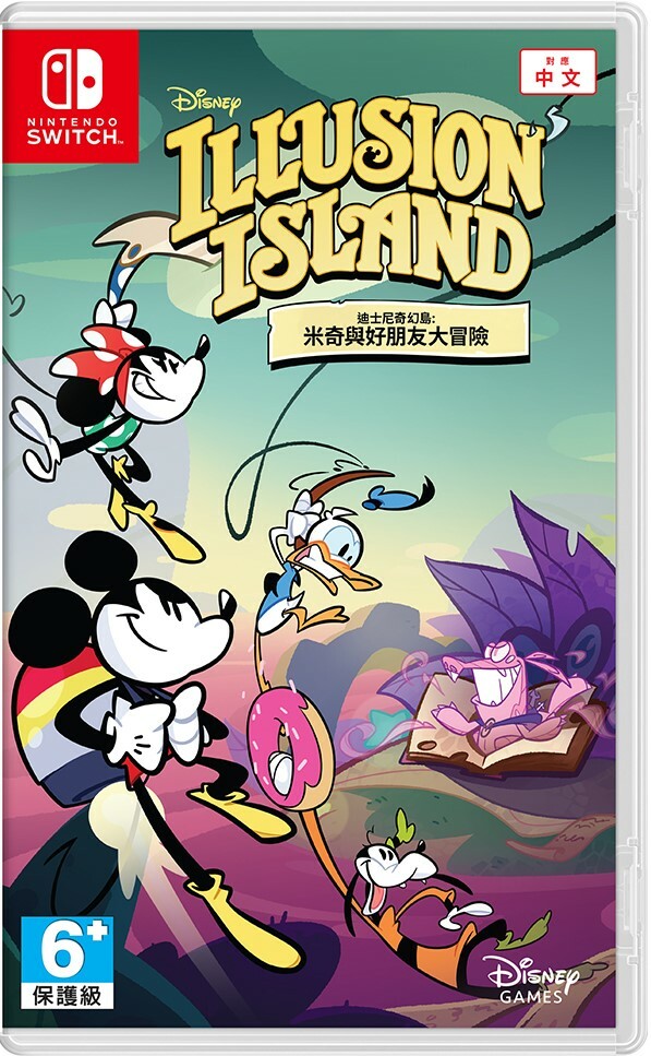 NS Disney Illusion Island 迪士尼奇幻島 中英日韓文版 NSW-2440