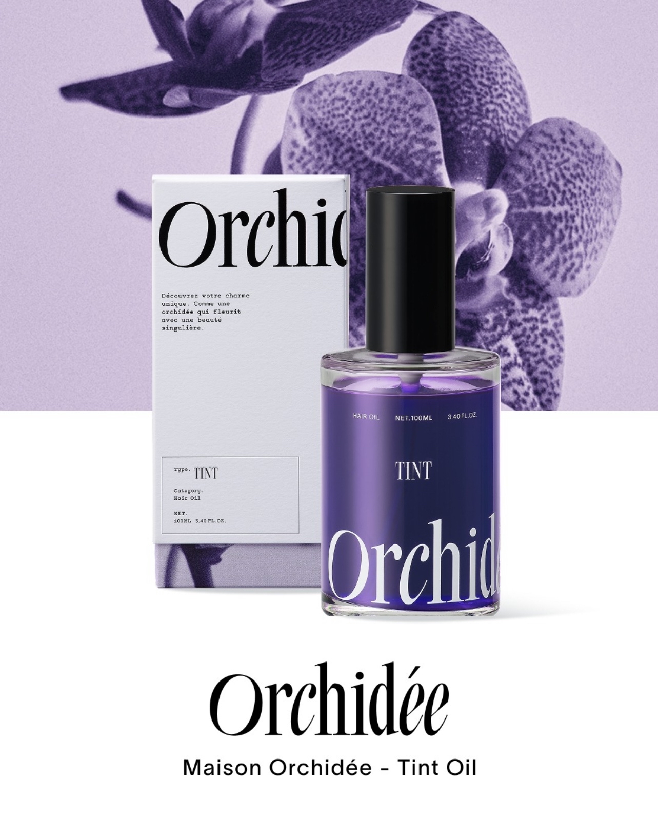 Maison Orchidée Tint Oil 蘭花紫髮油 100ml （漂染髮質適用）