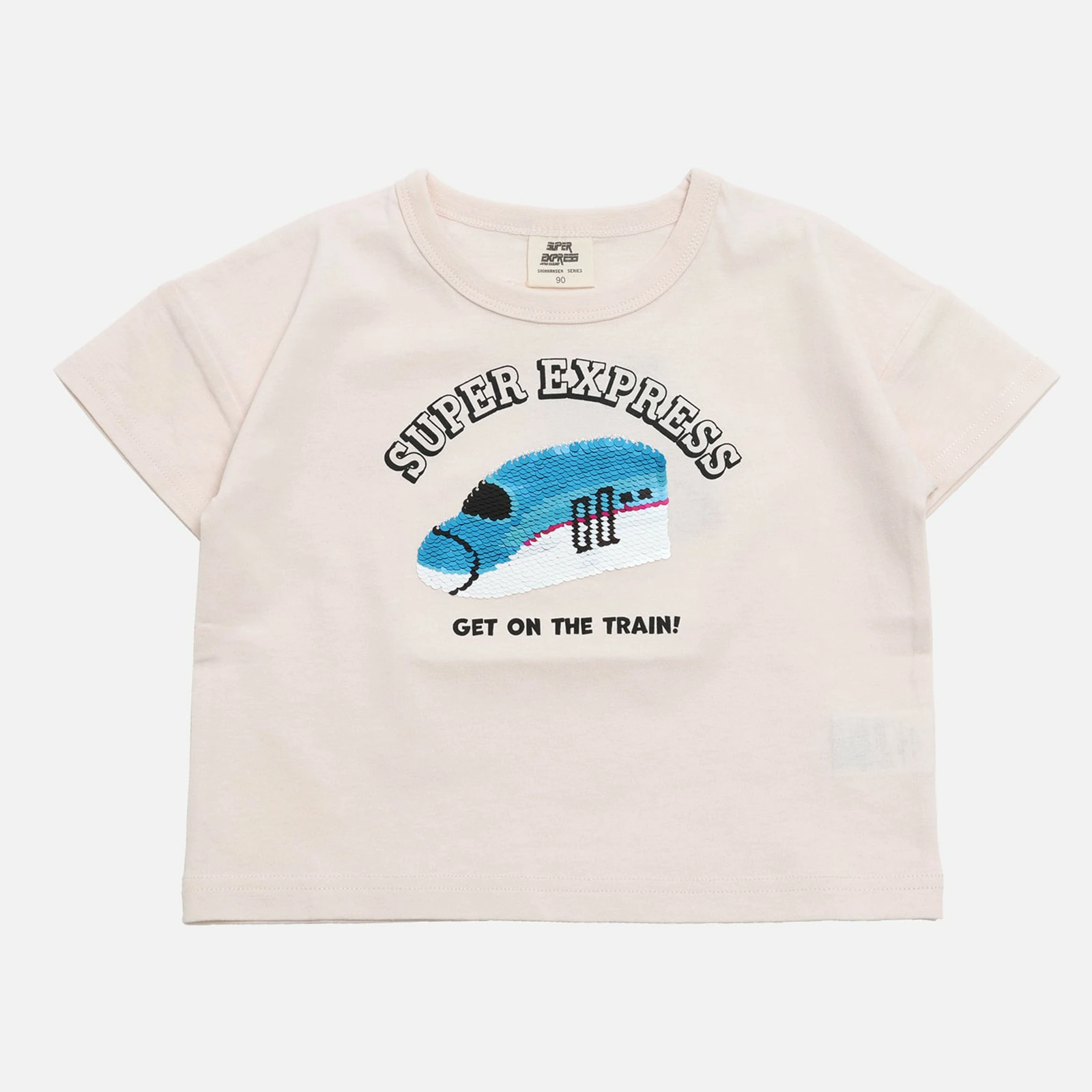 🆕【⭐訂購⭐】  🇯🇵日本直送 🌀#新幹線 閃閃珠片/刺繡 短袖 tee［4款選］🌀 [PLCA-0065] [260402]