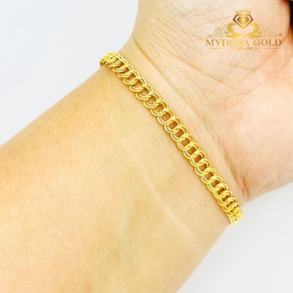 MYDORA Rantai Tangan Coco 1g+ l EMAS 916/22K