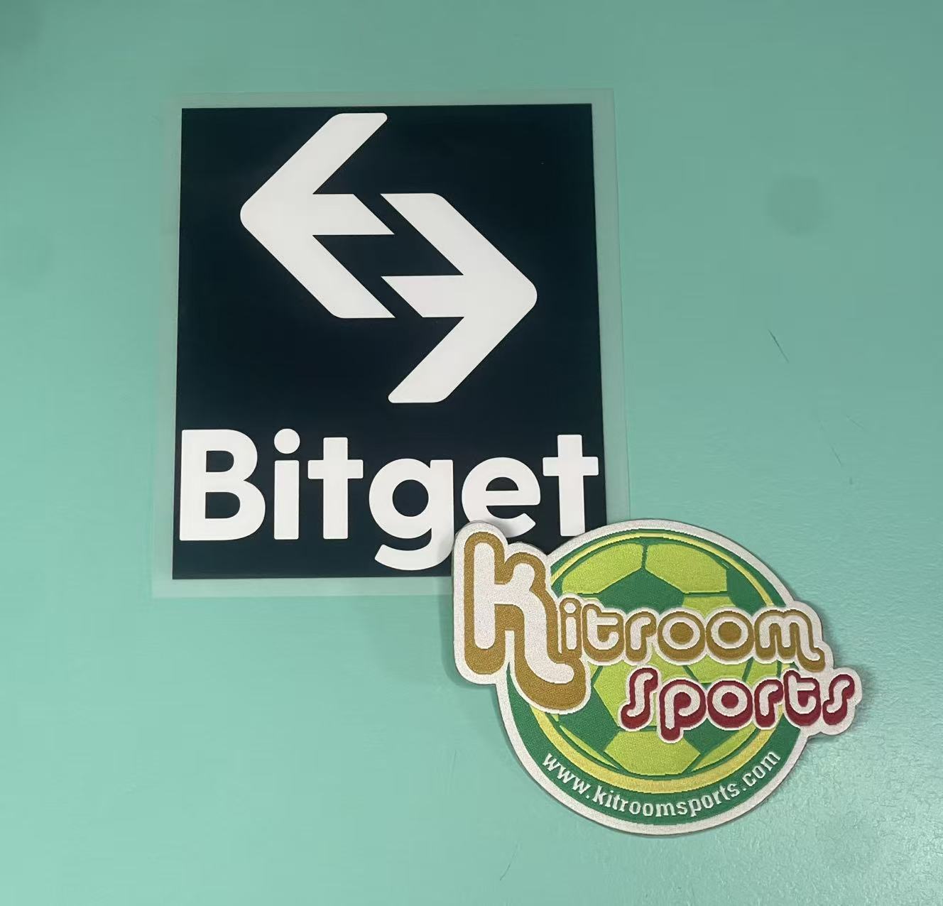 2022-23 Juventus Home Sleeve Sponsor " Bitget "