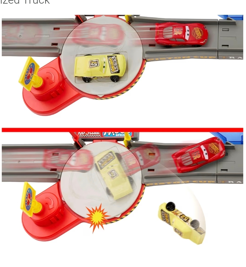 ​反斗車王麥坤賽車軌道玩具 Lighting McQueen Toy 香港現貨正版 Mattel (附McQueen car一輛）