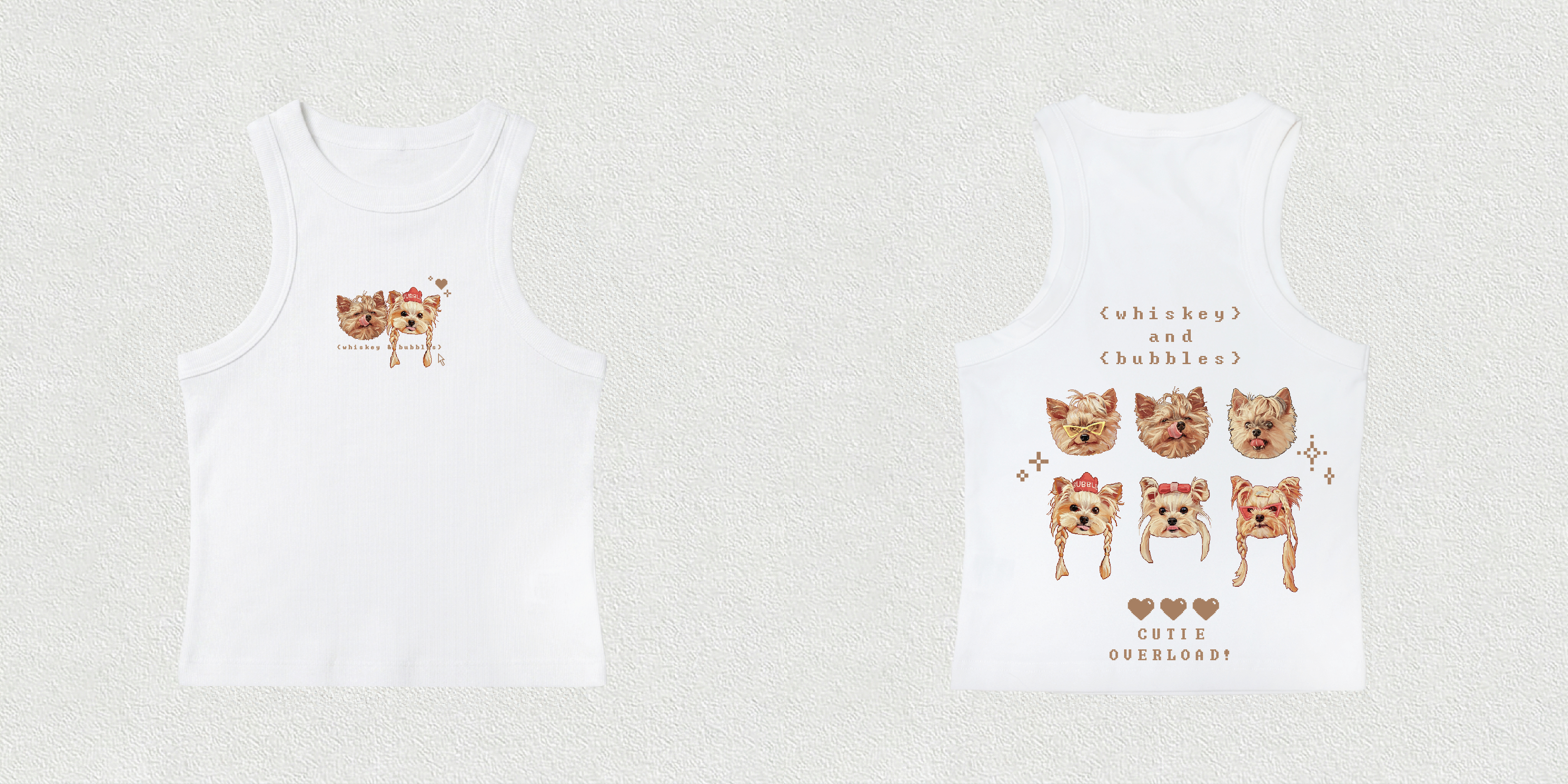 【寵物客製】女裝 Vest 背心