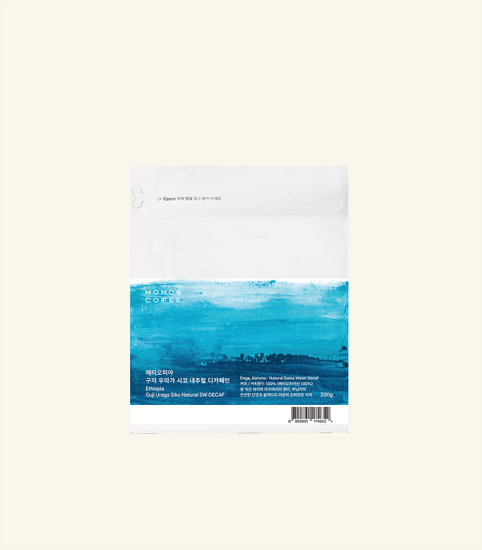 韓國🇰🇷 Momos Coffee | DECAF - Ethiopia Guji Uraga Siko Natural SW 200g/500g(預購商品）