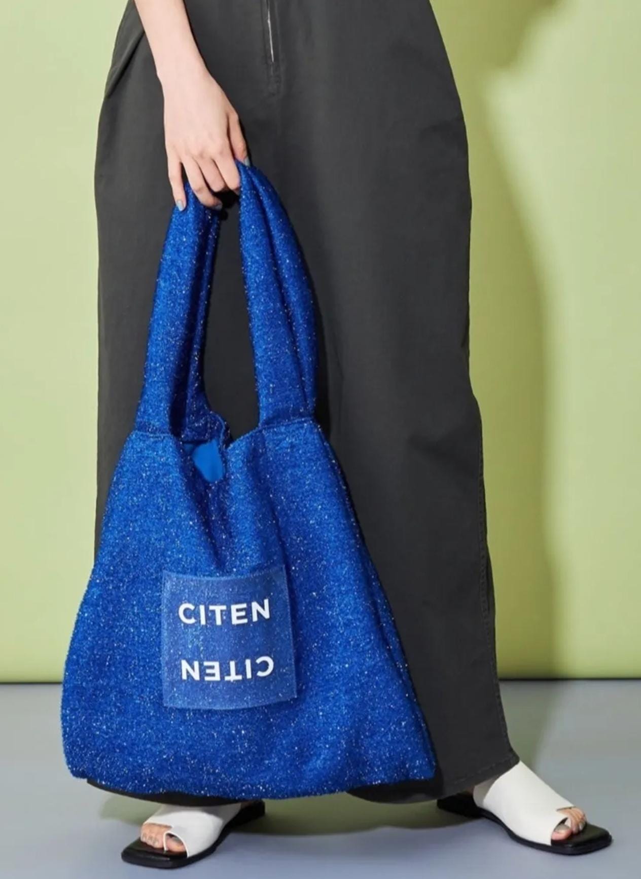 CITEN / Glitter Logo Tote Bag