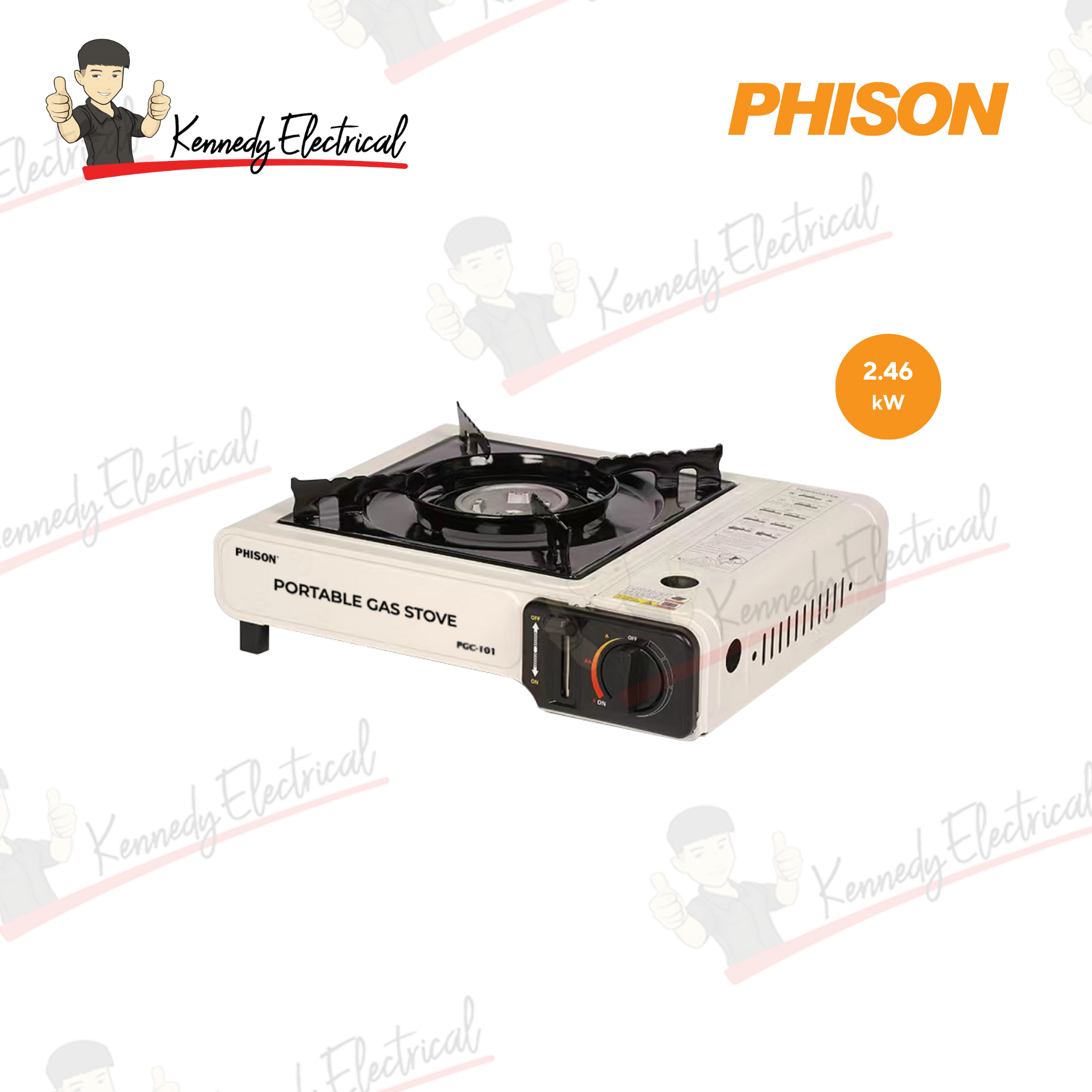 Phison 2.46kW Gas Cooker Portable PGC-101