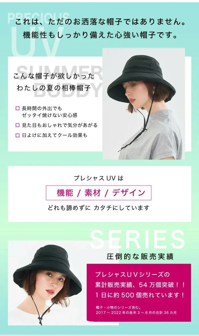 現貨🌸日本直送 |日本 360° 通風 |抗UV |吸水速乾 | 撥水加工防曬帽/太陽帽/漁夫帽 （Greige）