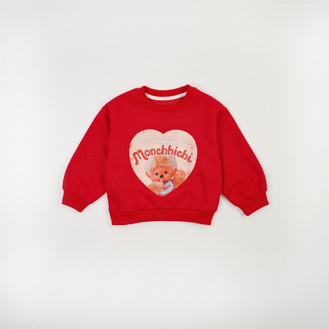 日單Monchhichi 愛心衛衣