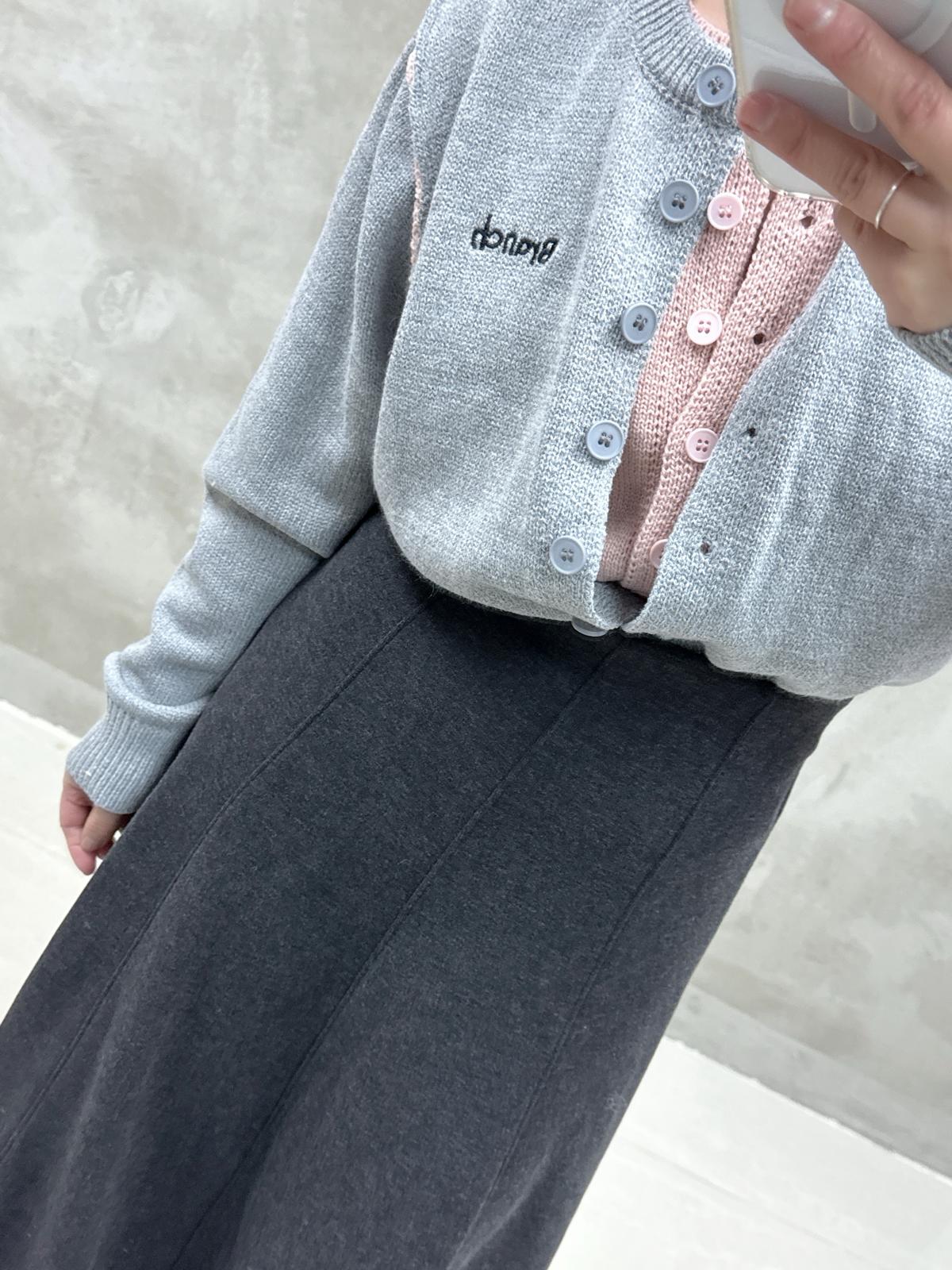 假兩件拼色外套