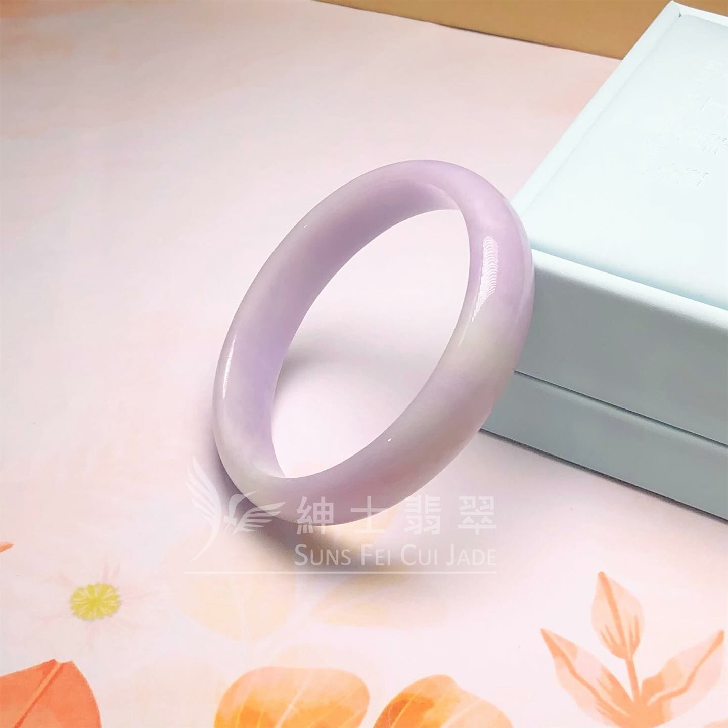 紫羅蘭貴妃鐲53.9mm