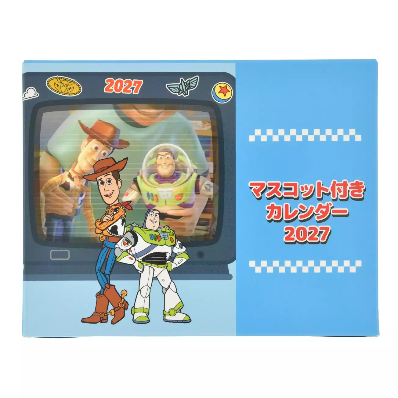 🌸 【預訂】Toy Story Desk Calendar - CALENDAR ＆ ORGANIZER 2027 -28/8新品