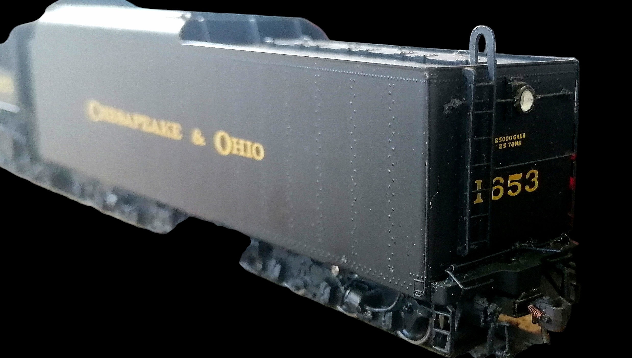 Overland OMI Brass model C&O H8 Allegheny 2-6-6-6 HO 1:87