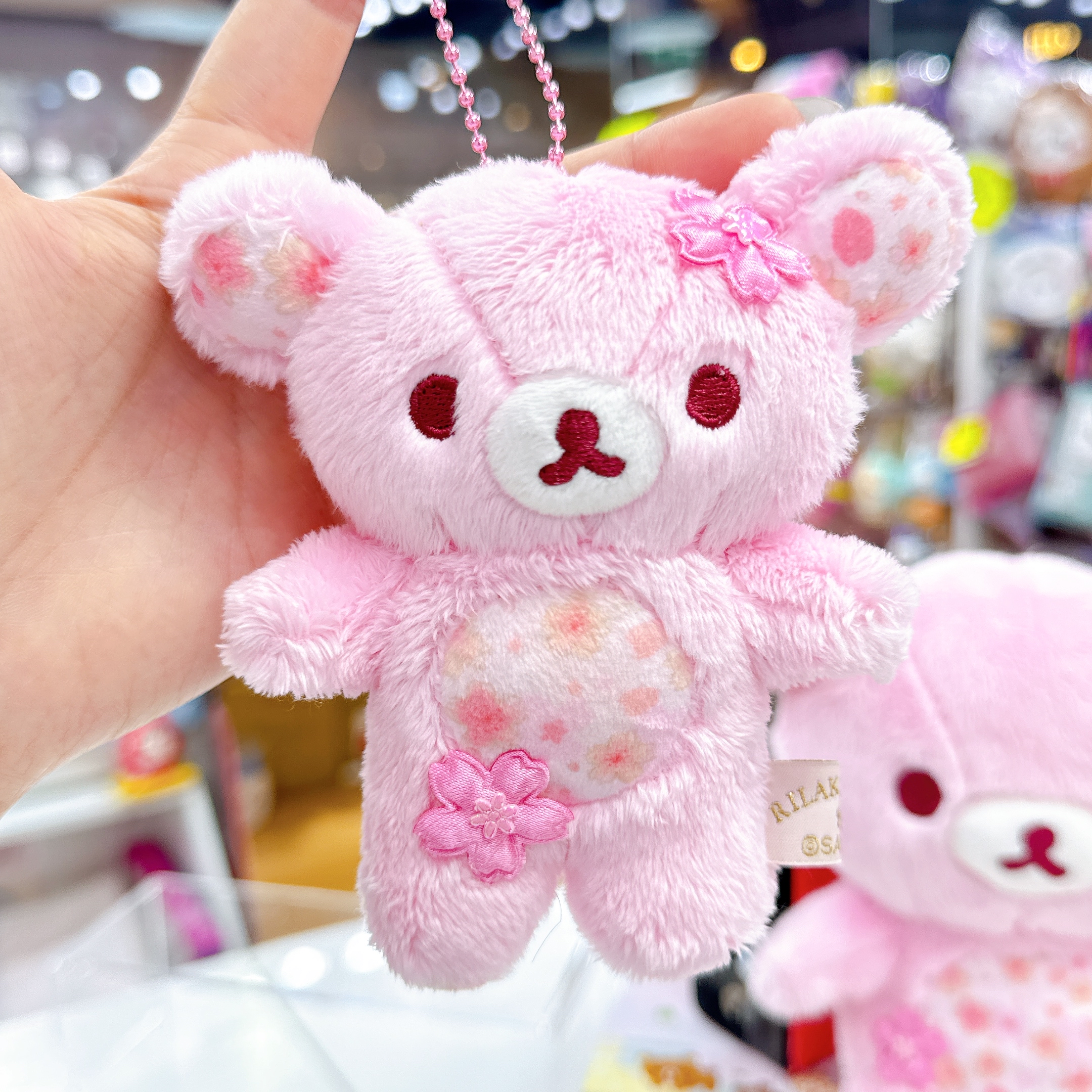 日本直送鬆弛熊櫻花系列公仔掛飾