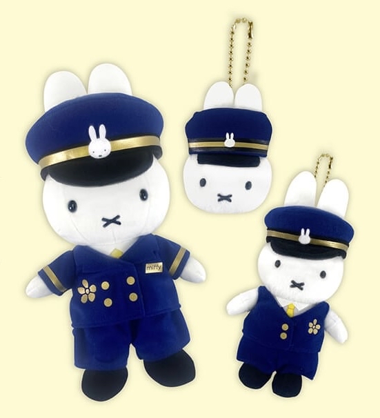 珍惜生命-3小兔成長基金 [日本直送] Miffy Style東京店限定 2026年 東京車長公仔/公仔掛件/大頭掛件