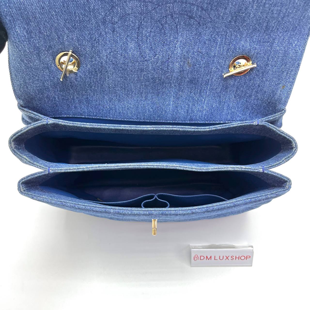 Chanel Trendy CC Top Handle Denim GHW (Serial 23)