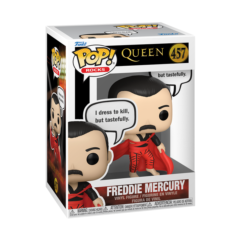📦訂購 英國代購 Funko POP! QUEEN Freddie Mercury (I Dress to Kill) Figure 模型