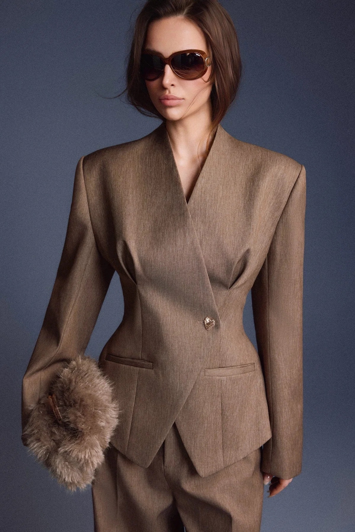 Folded Blazer 