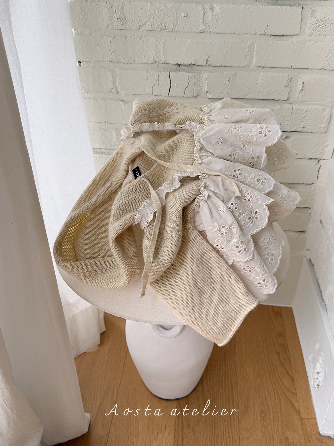 Aosta | [Knit Cookie Hoodie]