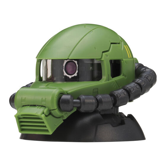 (行版) Bandai Premium Gashapon Mobile Suit Gundam EXCEED MODEL Zaku Head Reboot 1 渣古頭 重啟版 第1彈 扭蛋 (1套4款)
