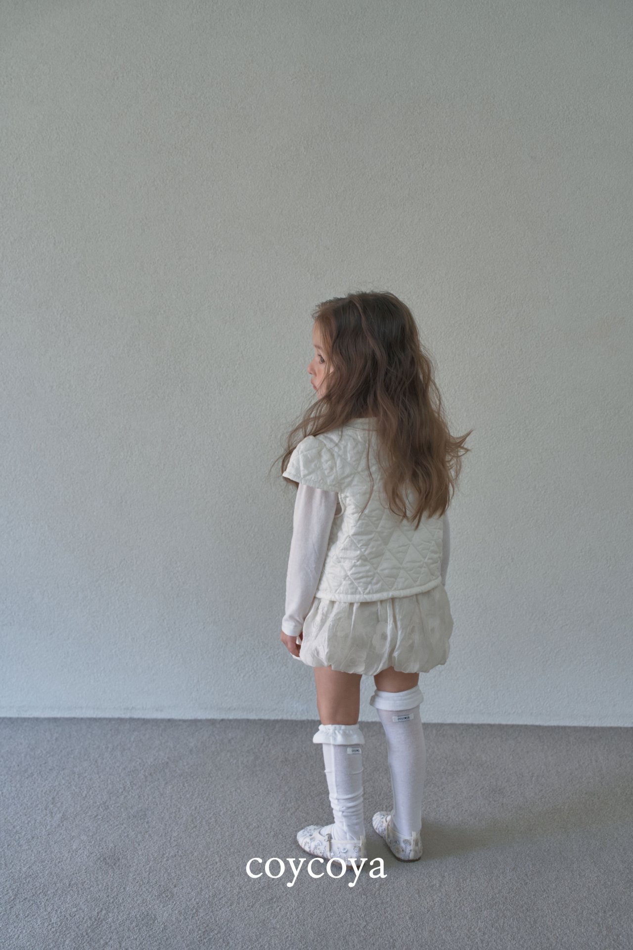 🌸預訂 韓國直送🌸🇰🇷COYCOYA兩色復古立體花花滿印南瓜裙