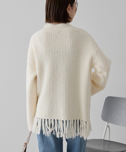 流蘇慵懶感冷衫