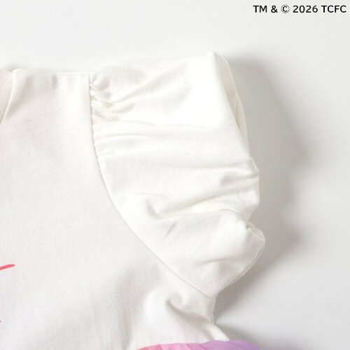 🆕【⭐訂購⭐】🇯🇵日本直送 🌀Care Bears 漸變彩虹色薄紗 泡泡袖 束腰連身裙🌀 [ELDA-0089][260510]