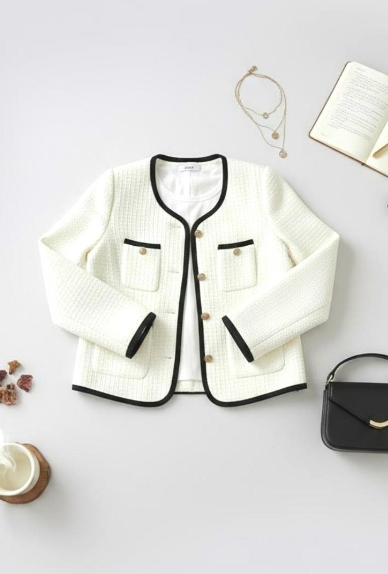 Trimline Tweed Jacket