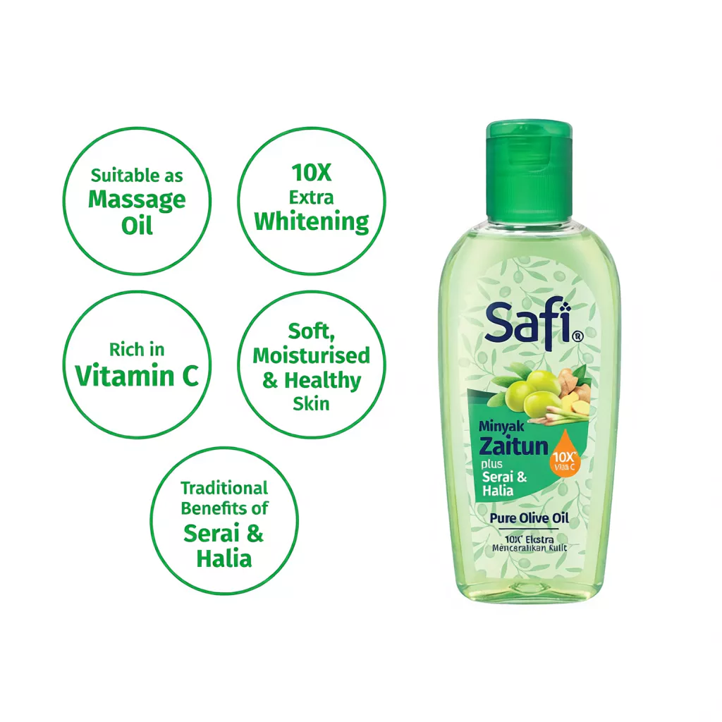 SAFI MINYAK ZAITUN 150ML / 50ML