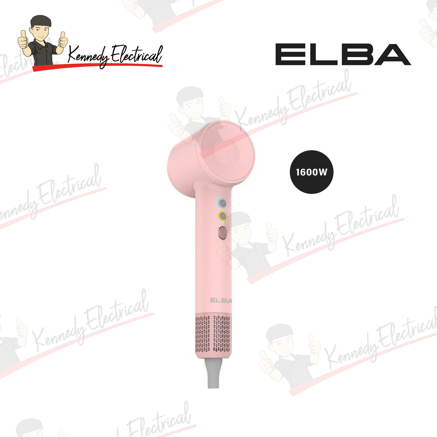 Elba 1600W Morante Bldc Motor Hair Dryer (Paste Pink) EHD-Q5653DC(PK)