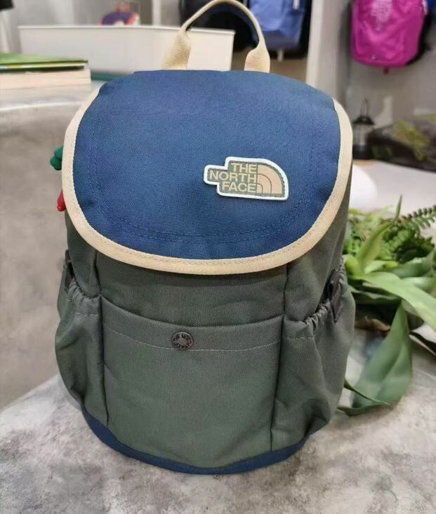 韓版 TNF 兒童迷你探險家拼色背包 - 1件 現貨