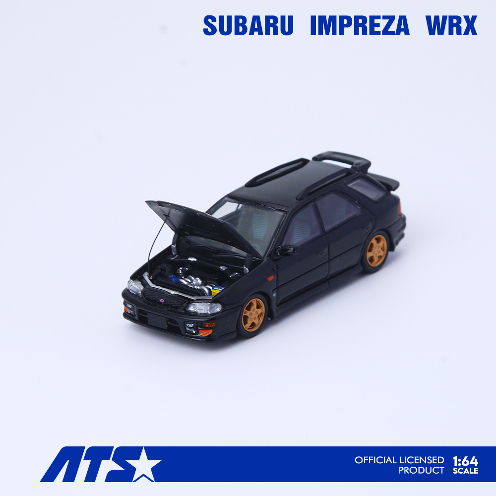 *PRE-ORDER ATS 1/64 Subaru IMPREZA WRX Diecast Model.