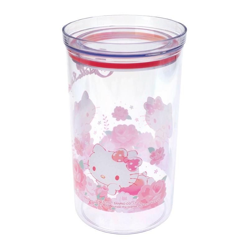 Hello Kitty BPA Free 密封儲物膠樽 (圓形 - 1.25L)(9-7658-1)