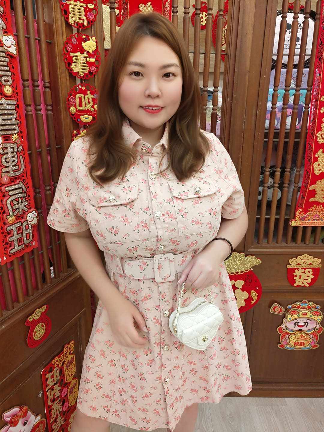 NJN08 TW#5237 小香风提花牛仔连衣裙