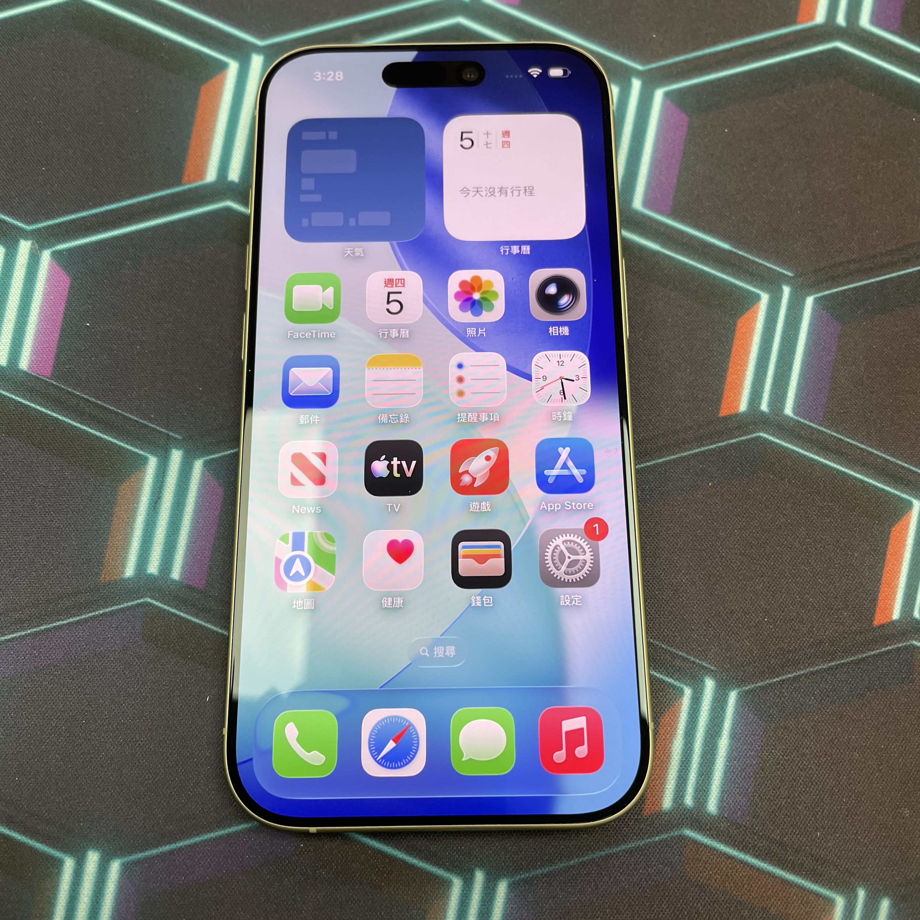 *6039 17 完美機 256GB 電100 綠色 green