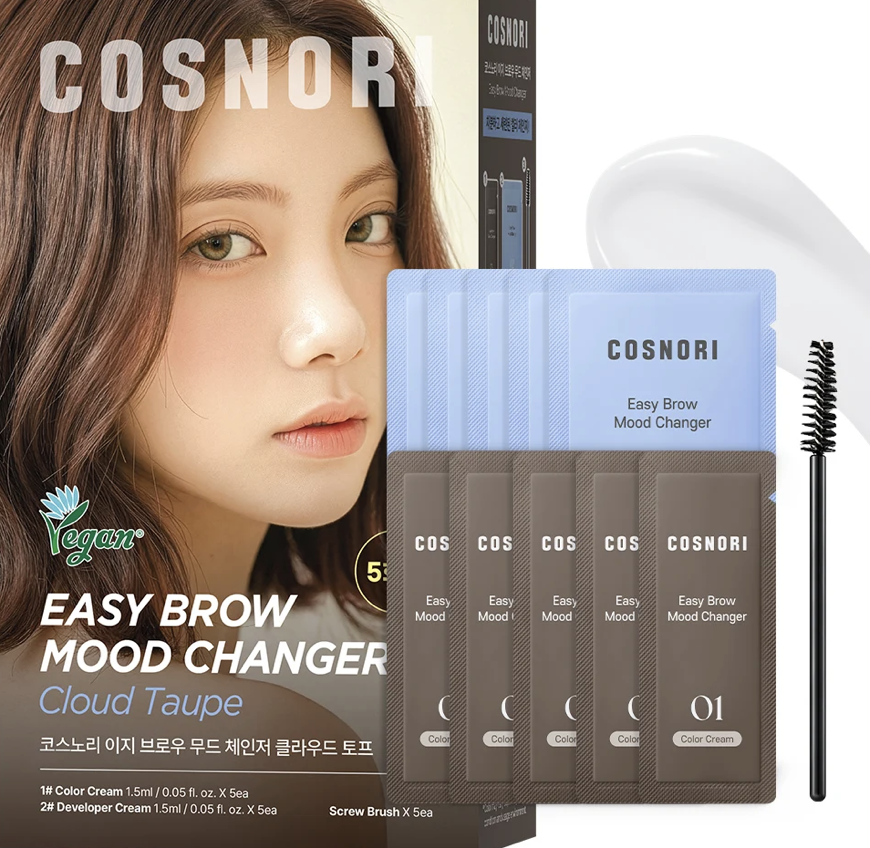 COSNORI Easy Brow Mood Changer 三分鐘眉毛提亮漂眉調整套裝 (2色選擇)