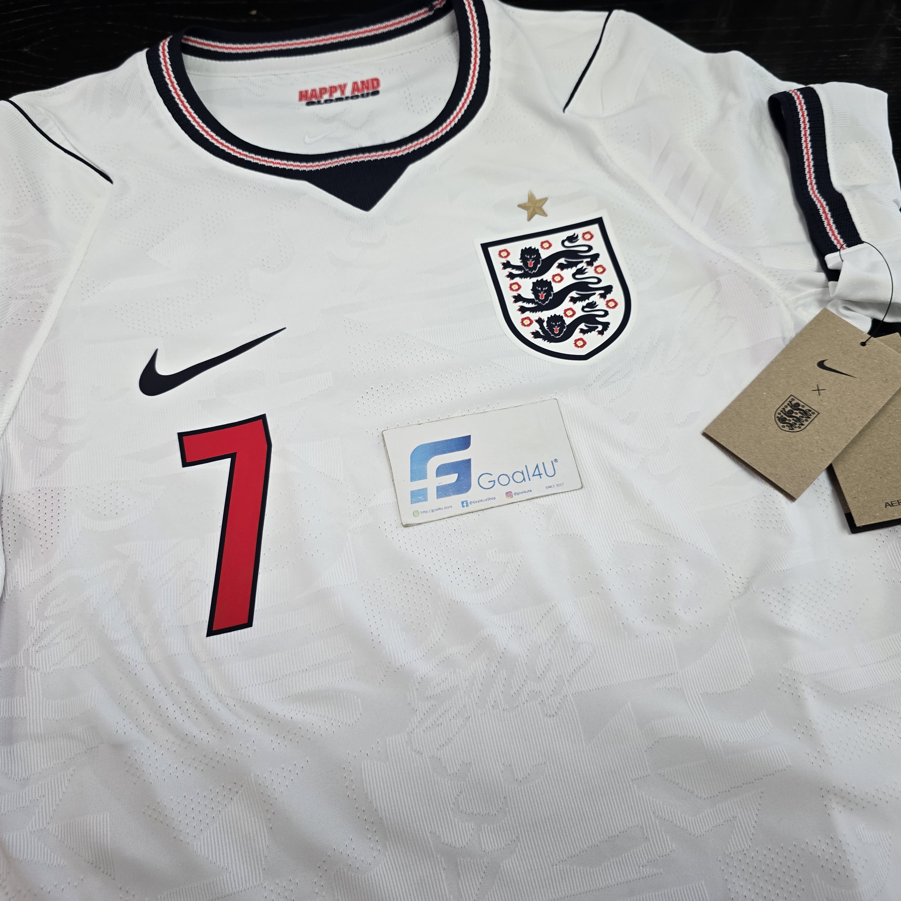 #部分碼現貨 三獅軍團新章 Nike England 英格蘭 2026-27 主場球員版球衣 (可加印字章) IB5153