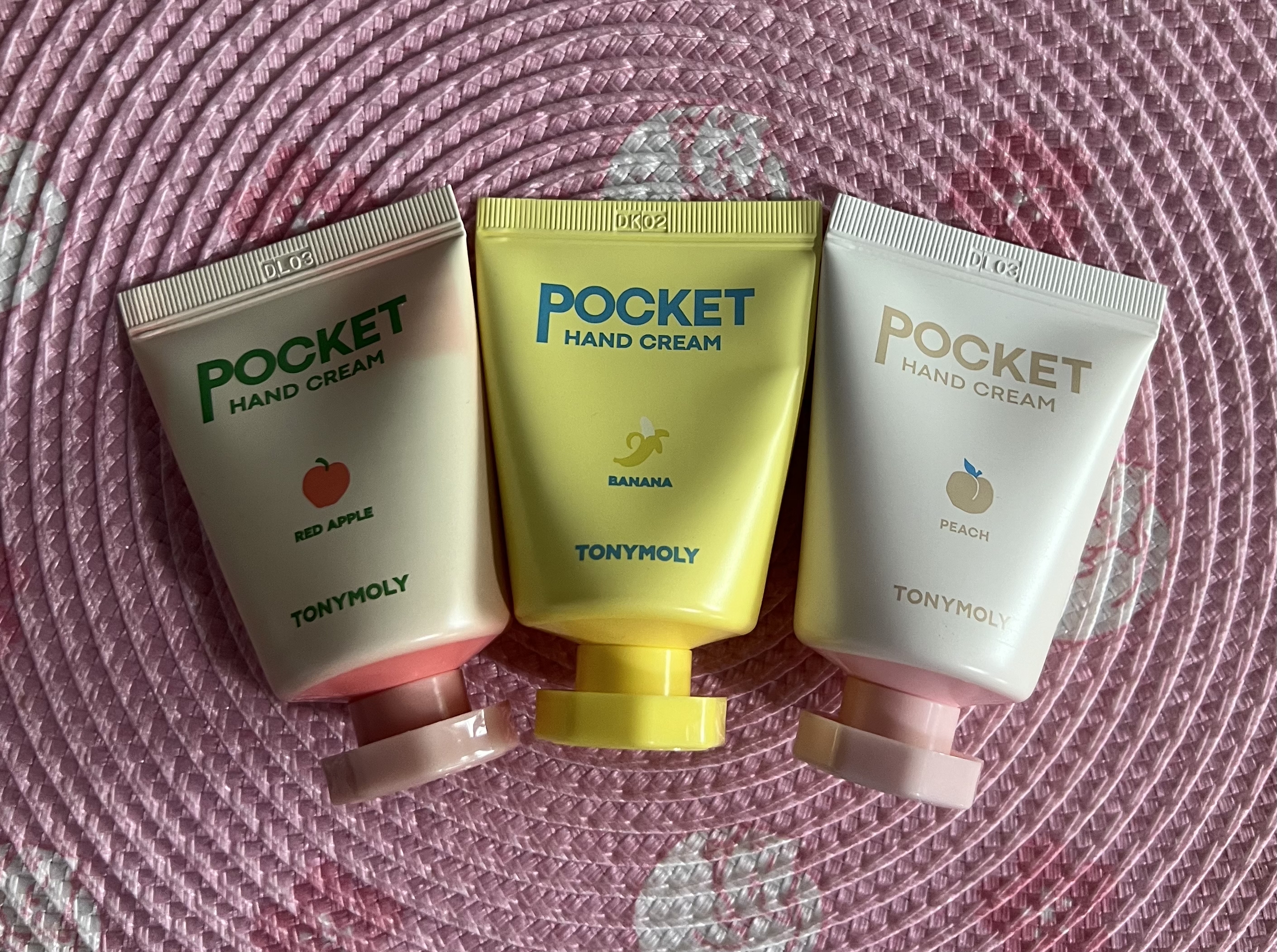 💟現貨💟🇰🇷韓國TONY MOLY POCKET HAND CREAM 水果味潤手霜30ML