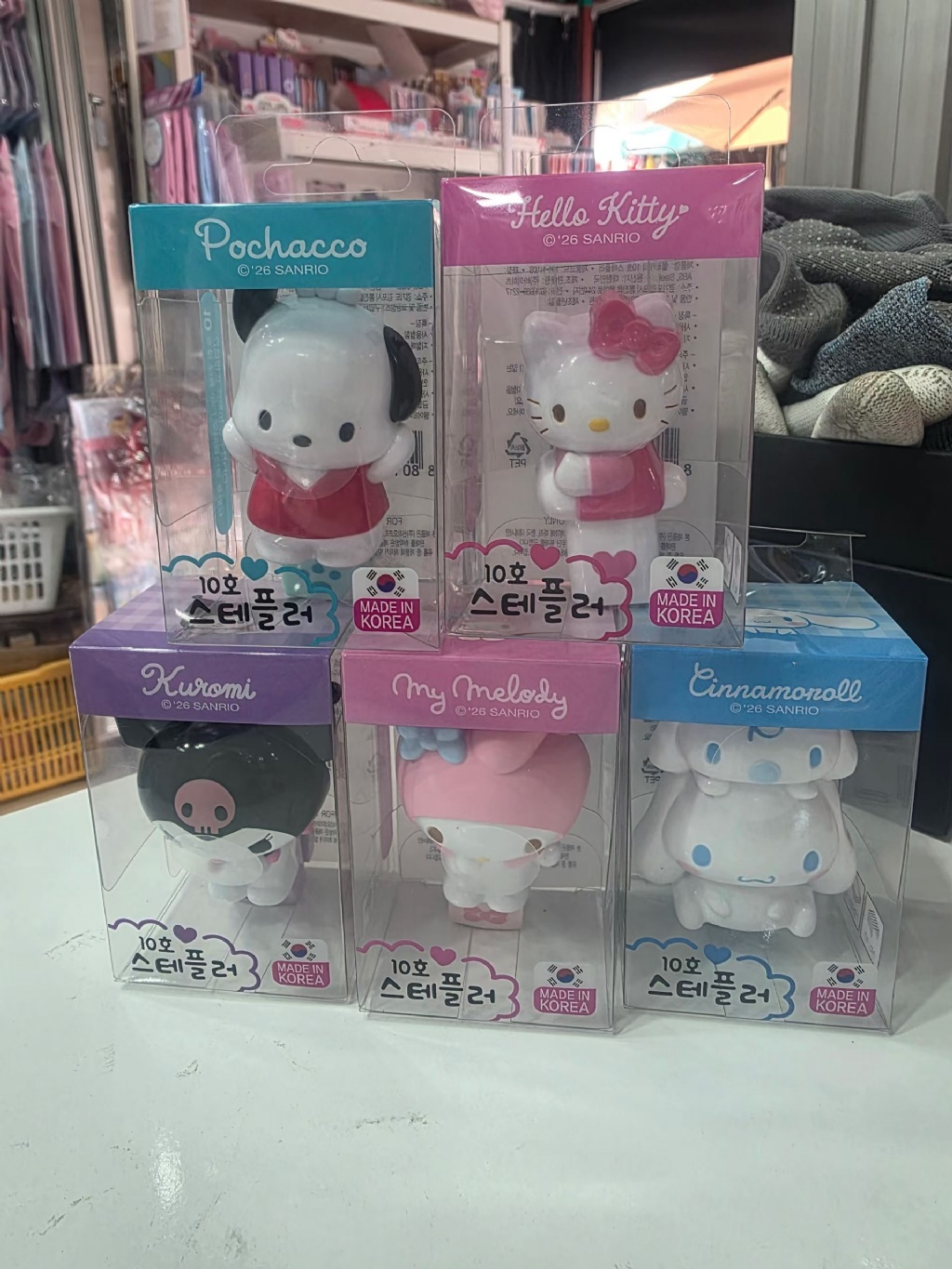  【預訂】韓國直送 Sanrio 立體造型釘書機