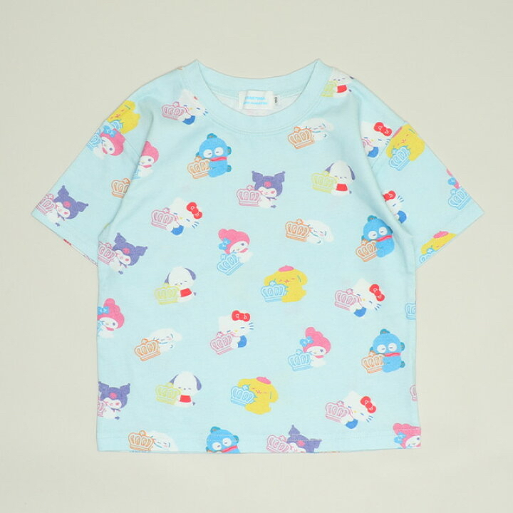 🇯🇵預訂 日本直送🇯🇵Babydoll x Sanrio系列兩色人物滿印短袖T恤