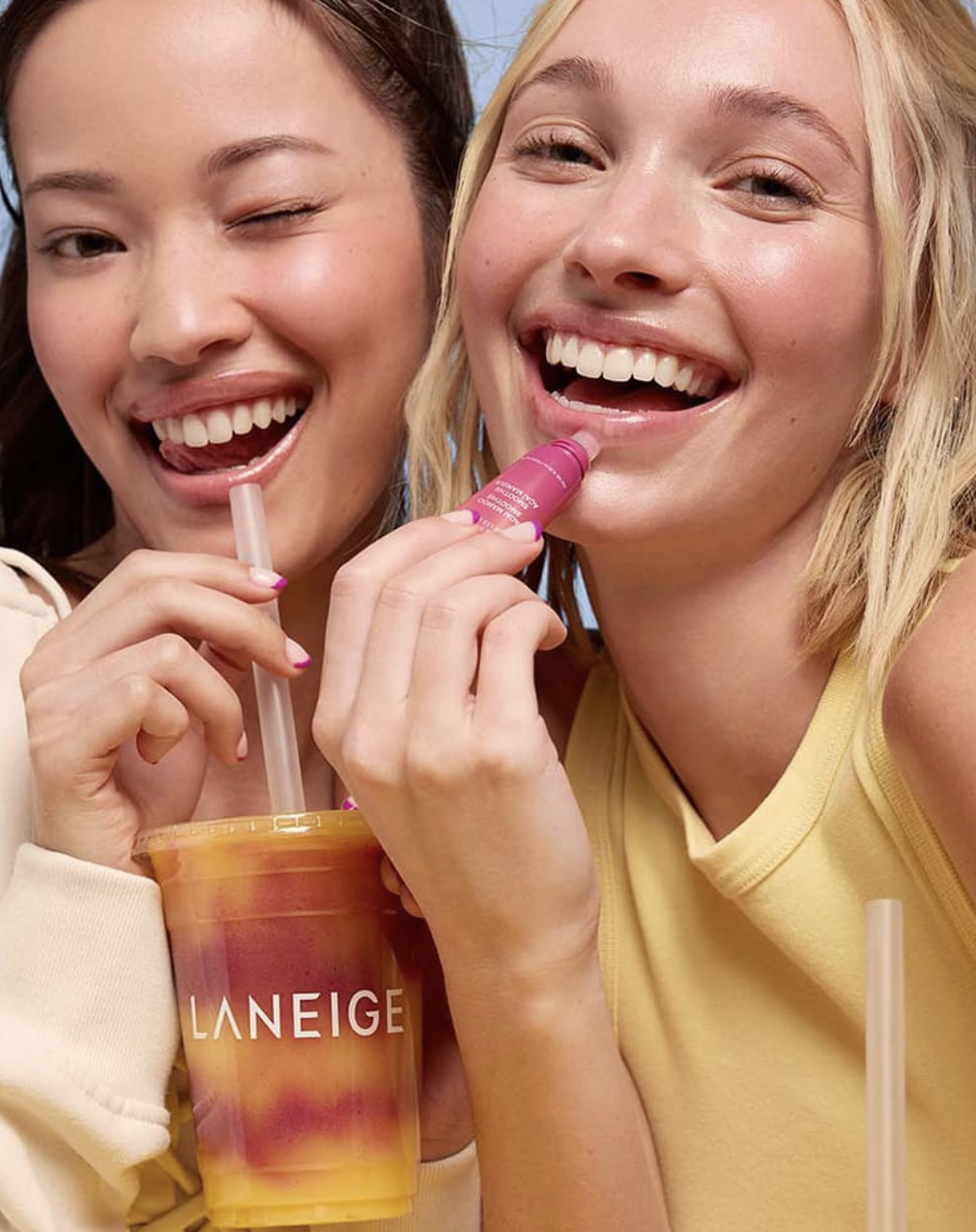 夏日限定｜韓國 LANEIGE 全新 巴西莓芒果冰沙 潤唇膏 10g｜Lip Glowy Balm