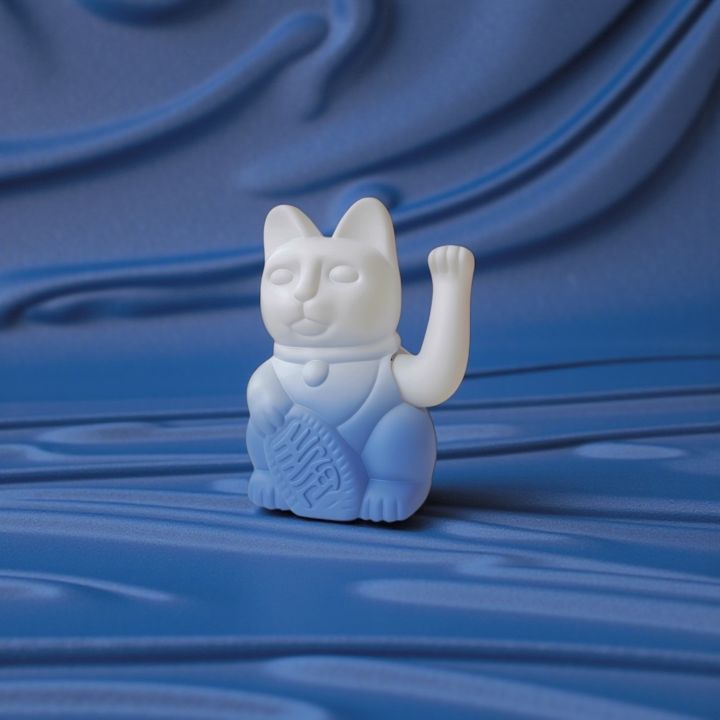 📦訂購 台灣代購 la boite Double Lucky! Cats Lucky Cat 雙色漸變幸運繽紛自動招手招財貓