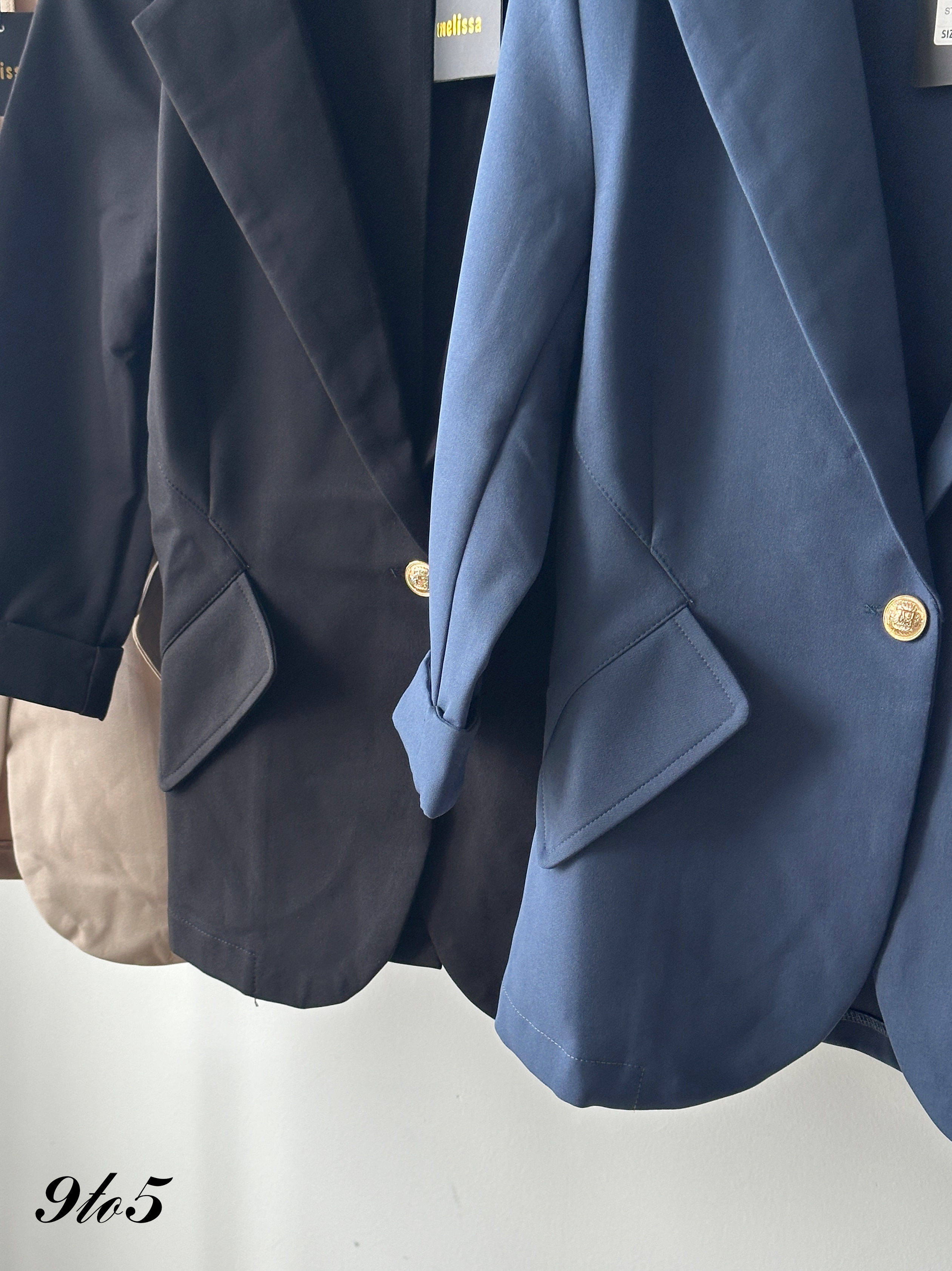 T4240 Half Sleeve Blazer - 3 Colors 