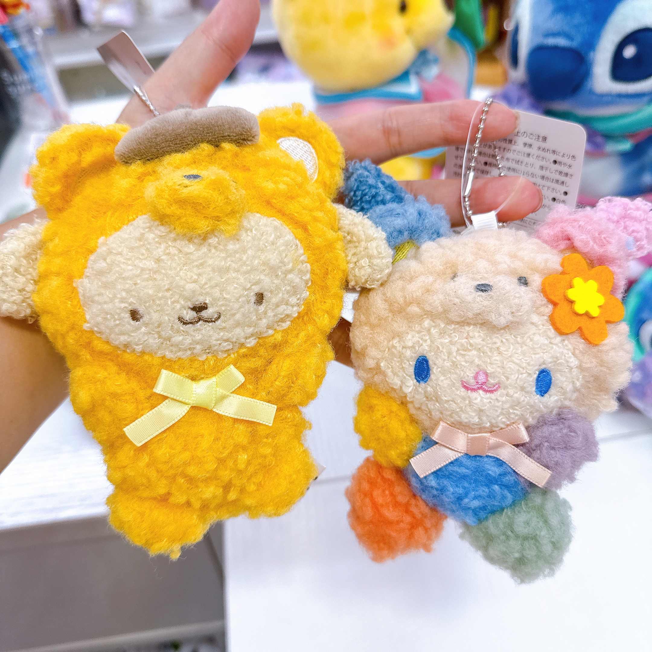 日本直送Sanrio x as know as plus 系列扮熊仔公仔掛飾扣針 ccc