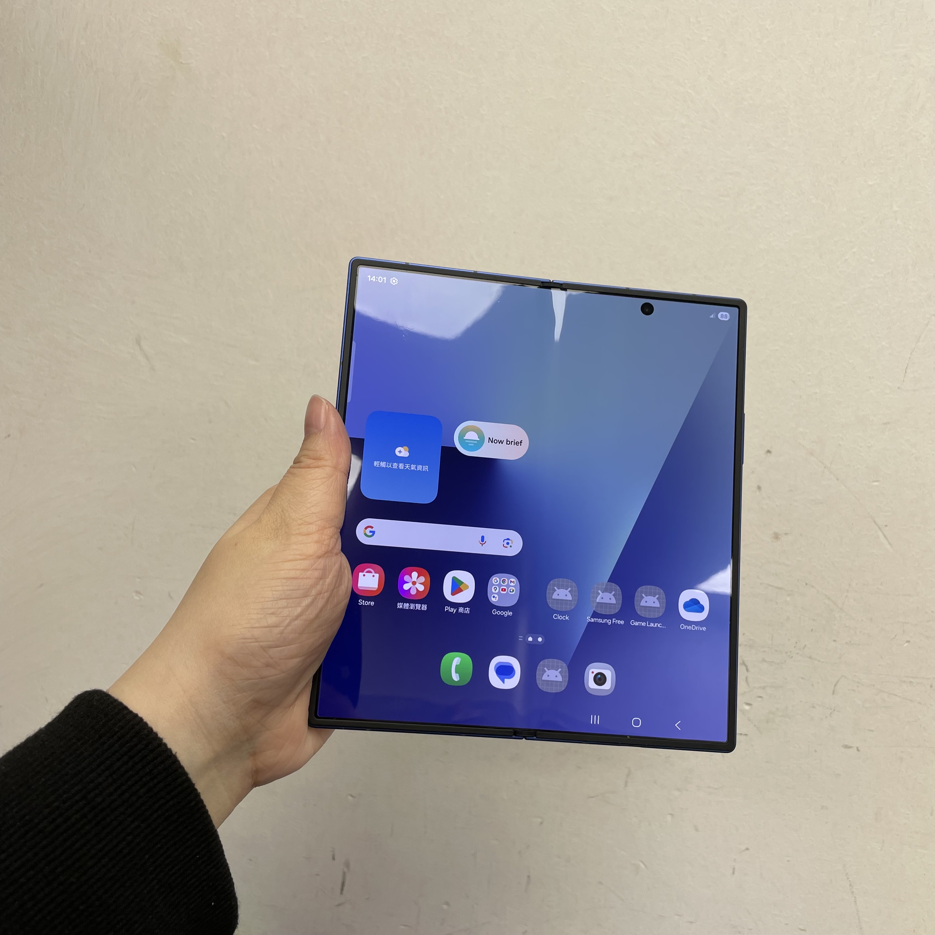 *6019 Galaxy Z Fold 7 完美機 12+512GB 藍色 blue