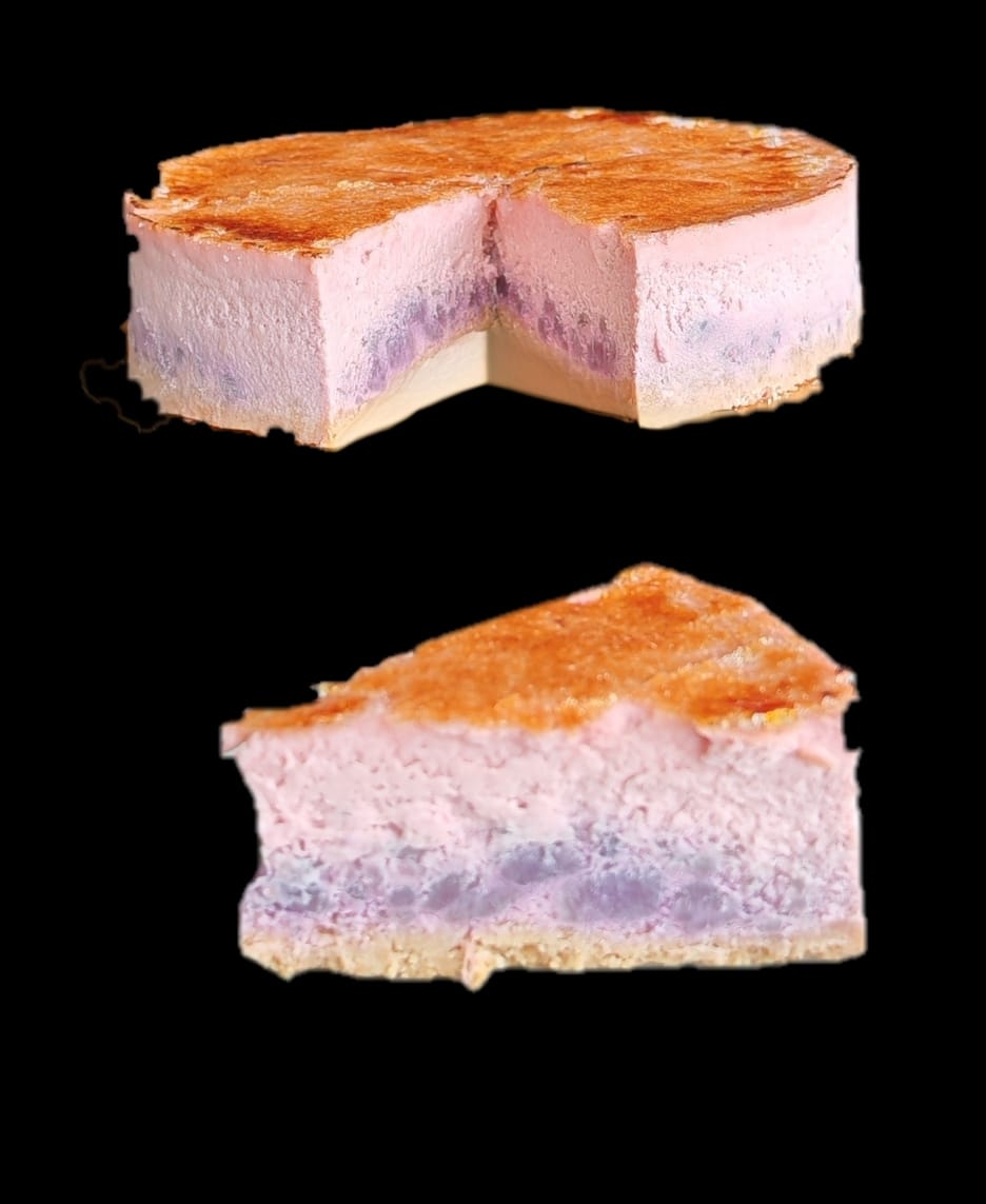 Purple Yam N Gula Melaka Cheesecake / Pre-Order: 3 Days